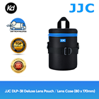 JJC DLP-3II Deluxe Lens Pouch / Lens Case (80 x 170mm)